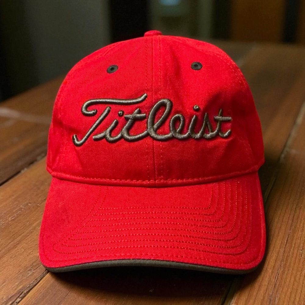 Titleist Bold Red Cap - Picture 10 of 10